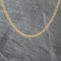 Second Hand 9ct Yellow Gold 18 Inch Curb Chain 41161598