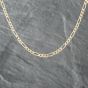 Second Hand 9ct Yellow Gold 18 Inch Figaro Chain 41161621