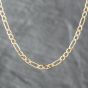 Second Hand 9ct Yellow Gold 18 Inch Figaro Chain 41161664