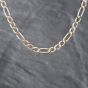 Second Hand 9ct Yellow Gold 17 Inch Figaro Chain 41161748