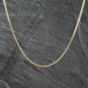Second Hand 9ct Yellow Gold 16 Inch Box Chain 41161900