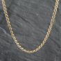 Second Hand 9ct Yellow Gold Fancy 20 Inch Curb Chain 41161915
