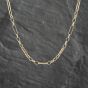 Second Hand 9ct Yellow Gold Belcher 20 Inch Bar Chain 41161921