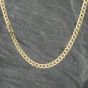 Second Hand 9ct Yellow Gold 18 Inch Curb Chain 41161941