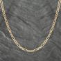 Second Hand 9ct Yellow Gold 24 Inch Figaro Chain 41161955