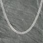 Second Hand 9ct White Gold 18.5 Inch Curb Chain 41161976