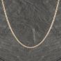 Second Hand 9ct Yellow Gold 18 Inch Curb Chain 41162000