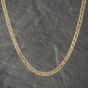Second Hand 9ct Yellow Gold Double 18 Inch Curb Chain 41162010