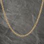 Second Hand 9ct Yellow Gold 20 Inch Rope Chain 41162023
