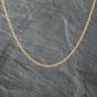 Second Hand 9ct Yellow Gold 19 Inch Prince Of Wales Chain 41162037