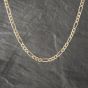 Second Hand 9ct Yellow Gold 18 Inch Figaro Chain 41162038
