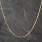Second Hand 9ct Yellow Gold 22 Inch Trace Chain 41162044