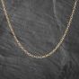 Second Hand 9ct Yellow Gold Diamond Cut 20 Inch Belcher Chain 41162056