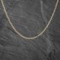 Second Hand 9ct Yellow Gold 19 Inch Prince Of Wales Chain 41162058