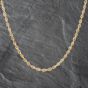 Second Hand 9ct Yellow Gold Fancy 20 Inch Curb Chain 41162072