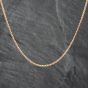 Second Hand 9ct Yellow Gold 21 Inch Box Chain 41162079