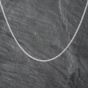 Second Hand 9ct White Gold 19 Inch Foxtail Chain 41162081