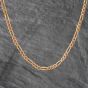 Second Hand 9ct Yellow Gold 3+1 16 Inch Figaro Chain 41162084