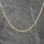 Second Hand 9ct Yellow Gold 18 Inch Curb Chain 41162096