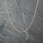 Second Hand 9ct Yellow Gold Rounded Fancy 22 Inch Belcher Chain 41162113