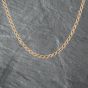 Second Hand 9ct Yellow Gold 17 Inch Rope Chain 41162123