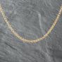 Second Hand 9ct Yellow Gold Round 17 Inch Belcher Chain 41162140