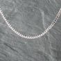 Second Hand 9ct White Gold 18 Inch Curb Chain 41162145