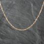 Second Hand 9ct Yellow Gold Twisted 21 Inch Curb Chain 41162148