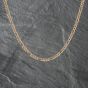 Second Hand 9ct Yellow Gold 3+1 18 Inch Figaro Chain 41162175