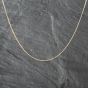 Second Hand 18ct Yellow Gold Fine 18 Inch Curb Chain 41162180