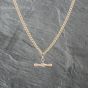 Second Hand 9ct Yellow Gold 18 Inch T-Bar Curb Chain 41162182