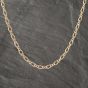 Second Hand 9ct Yellow Gold 2+1 Link 18 Inch Figaro Chain 41162189