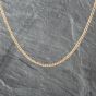 Second Hand 9ct Yellow Gold 18 Inch Curb Chain 41162194