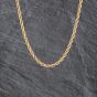 Second Hand 9ct Yellow Gold 16 Inch Rope Chain 41162200