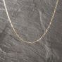 Second Hand 9ct Yellow Gold 19 Inch Paper Link Chain 41162210