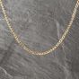 Second Hand 9ct Yellow Gold 18 Inch Curb Chain 41162216