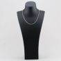 Second Hand 9ct White Gold Round 18 Inch Belcher Chain 41162227