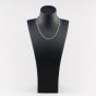 Second Hand 9ct Yellow Gold Twisted 16 Inch Curb Chain 41162253