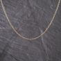 Second Hand Vintage Yellow Gold 16 Inch Trace Chain 41162256