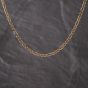 Second Hand 9ct Yellow Gold 20 Inch Figaro Chain 41162279
