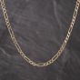 Second Hand 9ct Yellow Gold 24 Inch Figaro Chain 41162280