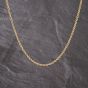 Second Hand 9ct Yellow Gold 22 Inch Rope Chain 41162287