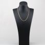 Second Hand 9ct Yellow Gold Oval Diamond Cut 18 Inch Belcher Chain 41162297