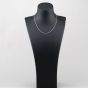 Second Hand 9ct White Gold 16-18 Inch Belcher Chain 41162298