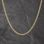 Second Hand 9ct Yellow Gold 20 Inch Rope Chain 41162307