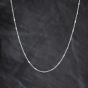 Second Hand 18ct White Gold 18 Inch Bar Chain 41162309