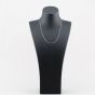 Second Hand 18ct White Gold 18 Inch Bar Chain 41162309
