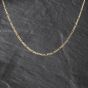Second Hand 9ct Yellow Gold 16 Inch Figaro Chain 41162312