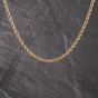 Second Hand 9ct Yellow Gold 18 Inch Rope Chain 41162332