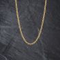 Second Hand 9ct Yellow Gold 16 Inch Rope Chain 41162362